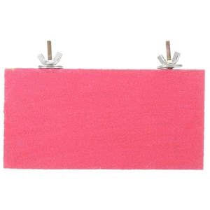 Piattaforma persico uccellino in legno per gabbia pappagalli accessori parco giochi cacatua - Foto 1 di 17