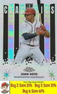 Juan Soto 2022 Topps Cromo #NC-2 Nuevos Clásicos Nacionales de Washington 008817 - Imagen 1 de 2