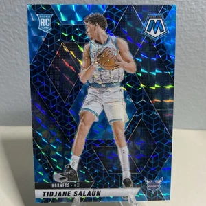 Tidjane Salaun 2024-25 Panini Mosaic /25 Blue RC Hornets #241 - Picture 1 of 3