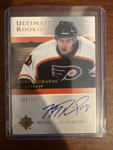 2005-06 Upper Deck Ultimate Rookies #129 Mike Richards 189/399 RC Auto - Foto 1 di 2