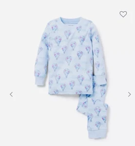 Janie and Jack Unisex Kids Pajama Set Blue Hot Air Balloons Size 10 NWT - Picture 1 of 6