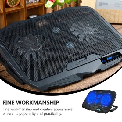  Notebook Kühler Laptop Kühlung Faltbarer Laptopständer Tragbarer - Bild 1 von 4