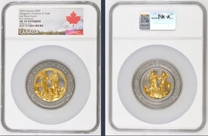 Canadá 2025 S $50 3 oz ALLAGORY OF JUSTICE & TRUTH NGC PF70 UC PRIMEROS LANZAMIENTOS  - Imagen 1 de 3