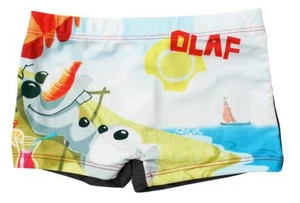 Niños Disney Frozen Olaf Chillin Natación Bóxer Estilo Bañador Corto 3A 6 Años - Imagen 1 de 3