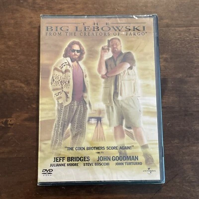 The Big Lebowski DVD Original 1998 Full & Widescreen Jeff Bridges NEW SEALED Foto 1 de 4