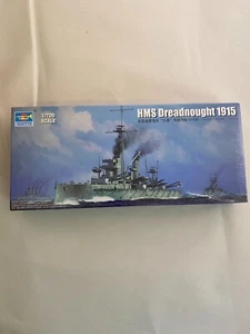 Trumpeter 1/700 Scale Model Kit WWI Battleship HMS Dreadnought 1915 Sealed  - Picture 1 of 1
