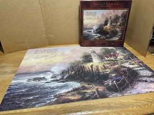 Thomas Kinkade "The Light Of Peace" 500 Oversized Piece Puzzle  20”X27” - Picture 1 of 8