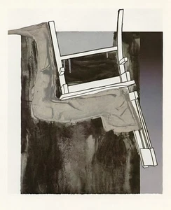 Jasper Johns "Fragment - According to What Leg and Chair" 1971 Gemini G.E.L - Picture 1 of 2