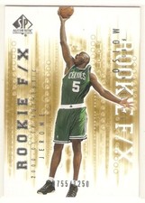JEROME MOISO ROOKIE SERIAL /1250 2000-01 SP AUTHENTIC 101 BOSTON CELTICS UCLA