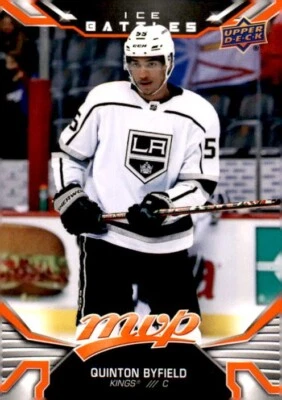 2022-2023 Upper Deck MVP Ice Battles #198 Quinton Byfield Los Angeles Kings - Image 1 of 2