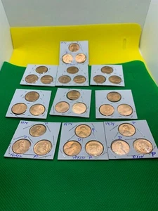 1974 Penny's Both "P,D, With Token Nice coins. B/U - Picture 1 of 6