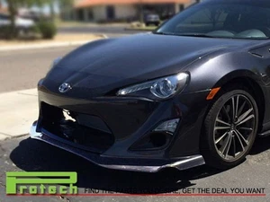 Adecuado para 13-16 Scion FRS FR-S 2 puertas estilo GT fibra de carbono parachoques delantero labio - Imagen 1 de 2