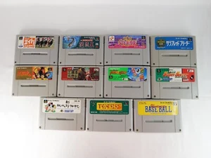 Paquete y combinación de juegos japoneses Super Famicom - tú eliges - Imagen 1 de 23