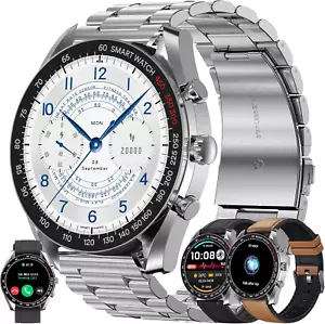 Smartwatch Men Men with Phone Function Gym Sports Watch Wristwatch Watch - Picture 1 of 7