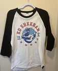 T-shirt de baseball Ed Sheeran 1991 concert 3/4 M