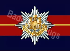 Royal Anglian Regiment metal wall plaque / door sign personalised - Picture 1 of 1