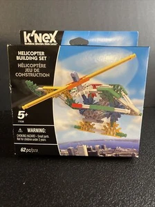 Knex Helicopter Building Fun Toy Set 62 Pieces New Sealed - Picture 1 of 5