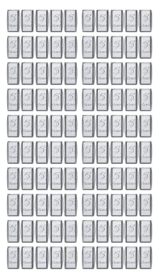 LOTE de 100 barras de plata 32 gramos puro 999 fino sólido 5GN lingotes tiro de metales preciosos Foto 1 de 4