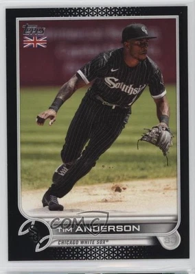 2022 Topps UK Edition Black /125 Tim Anderson #157 - Image 1 of 2