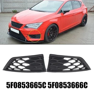 Replacement Front Bumper Lower Grille For SEAT 2012 2016 Left Right OEM Numbers - Picture 1 of 12
