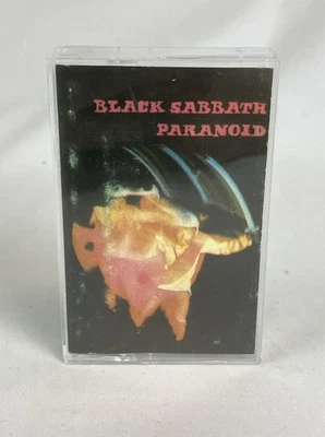 BLACK SABBATH Vintage Cassette Tape Paranoid (1971) Ozzy War Pigs Iron Man NEMS - Image 1 of 4