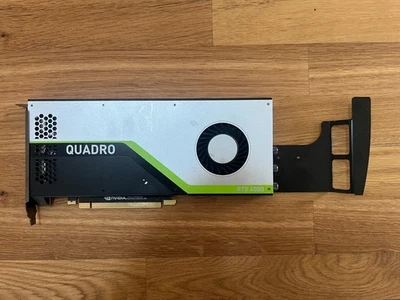 HP Nvidia Quadro RTX 4000 8GB GDDR6  3x DP 1.4 + 1x USB-C Video Card L48392-001 - Image 1 of 3