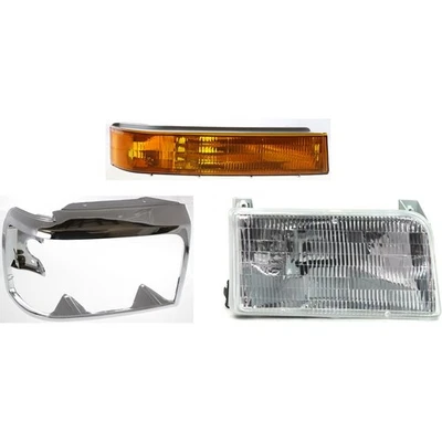 Kit de señal de giro de faros laterales derechos para Ford F-150 F-350 1992-96 Bronco 1992-97 Foto 1 de 4