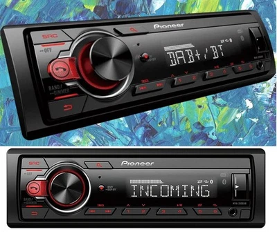 Pioneer MVH-330DAB Autoradio DAB+ Bluetooth MP3 USB AUX Radio Spotify Freisprech - Bild 1 von 4
