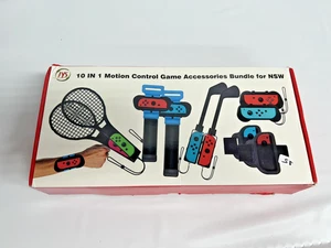 10 In 1 Motion Control Game Accessories Bundle For NSW - Picture 1 of 7