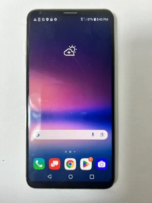 LG V30 VS996 64GB Silver Verizon Wireless ThinQ PLEAS READ - Image 1 of 4