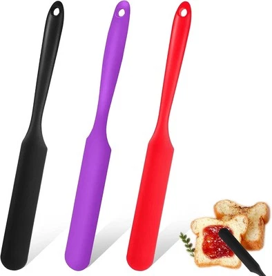 YZRIZX Silicone Jar Spatula 3 Pcs Kitchen Spatula Set