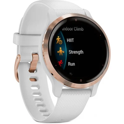 GARMIN Venu 2S GPS Wi-Fi Rose Gold/White Smartwatch (010-02429-13) - Image 1 of 4