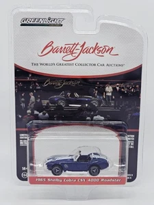 Greenlight 37250-B 1:64 Barrett-Jackson 9 - 1965 Shelby Cobra CSX 4000 Roadster - Imagen 1 de 7