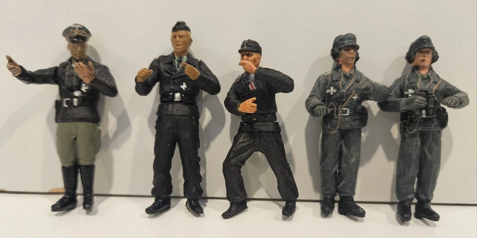 1/32 Juguetes Siglo XXI Ultimate Soldier Ejército Alemán Segunda Guerra Mundial (5) LOTE DE FIGURAS A FOV  Foto 1 de 1