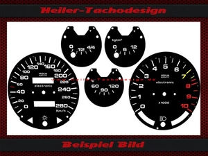 Tachoscheiben für Ferrari 308 GTS 1979 180 Mph zu 280 Kmh - Picture 1 of 2