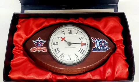 Tennessee Titans Club Member 2008 Football Clock Cover