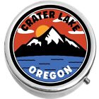 Crater Lake Oregon  Medicine Vitamin Pill Box