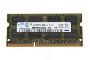 For Samsung 2GB 2RX8 DDR3 1066MHz PC3-8500S 204PIN SO-DIMM Laptop RAM Memory ##S - Picture 1 of 5