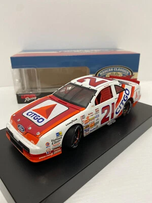 NASCAR CLASSICS 1991 DALE JARRETT #21 CITGO MICHIGAN 1ST CUP WIN CAR 1/24 - Image 1 of 4