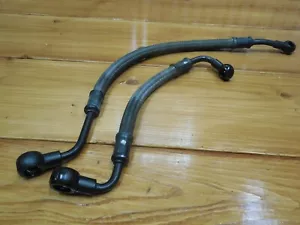 02 Hyosung Aquila GV250 oil cooler lines hoses tubes 16460HJ8201 / 16470HJ8200 - Picture 1 of 1