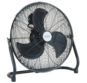 Großer Tischventilator ARGO schwarz mit Flügeln 50 cm SUPER LEISTUNGSSTARK 3 Geschwindigkeiten - Bild 1 von 10