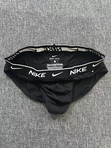 Nike Everyday slip cotone intimo pantalone uomo interesse medio nero bianco nuovo - Foto 1 di 11