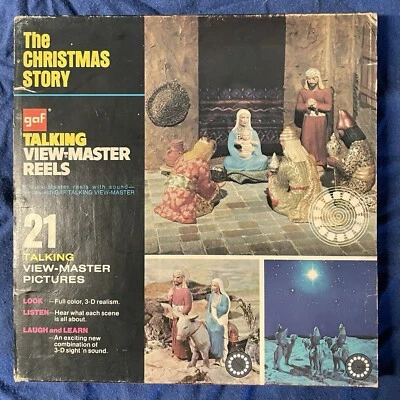 Carretes The Christmas Story GAF Talking View-Master 1948 Foto 1 de 2