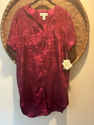 Vestido de noche vintage de satén Lord& Taylor Foto 1 de 4