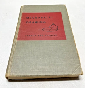 Mechanical Drawing by French and Svensen 1948 5th Ed. - Picture 1 of 11