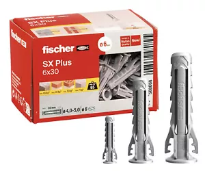 Fischer SX Plus Dübel 5 6 8 10 12 14 mm Universaldübel Allzweckdübel Spreizdübel - Bild 1 von 8