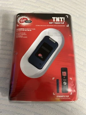 Virgin Mobile TNT! flip Phone By Kyocera - Image 1 of 4