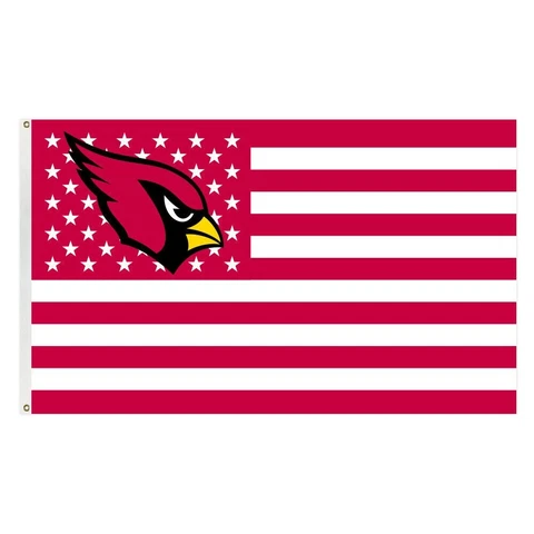 Arizona Cardinals American FLAG 3X5 Banner American Football NFL Double Sided Cover