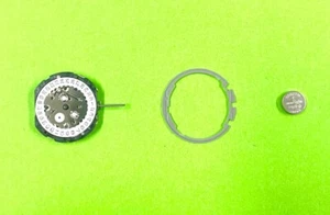 Genuine Seiko 7T62 7T62A Japan Made Quartz Watch Movement, 3 Hands Date at 3 New - Bild 1 von 3