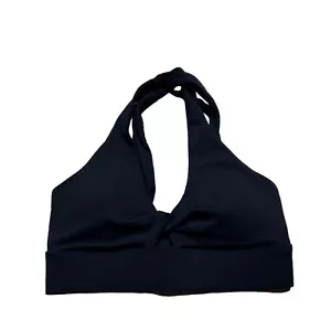 Fabletics Sports Bra Womens Size XS Black Addison Medium Impact - Picture 1 of 8